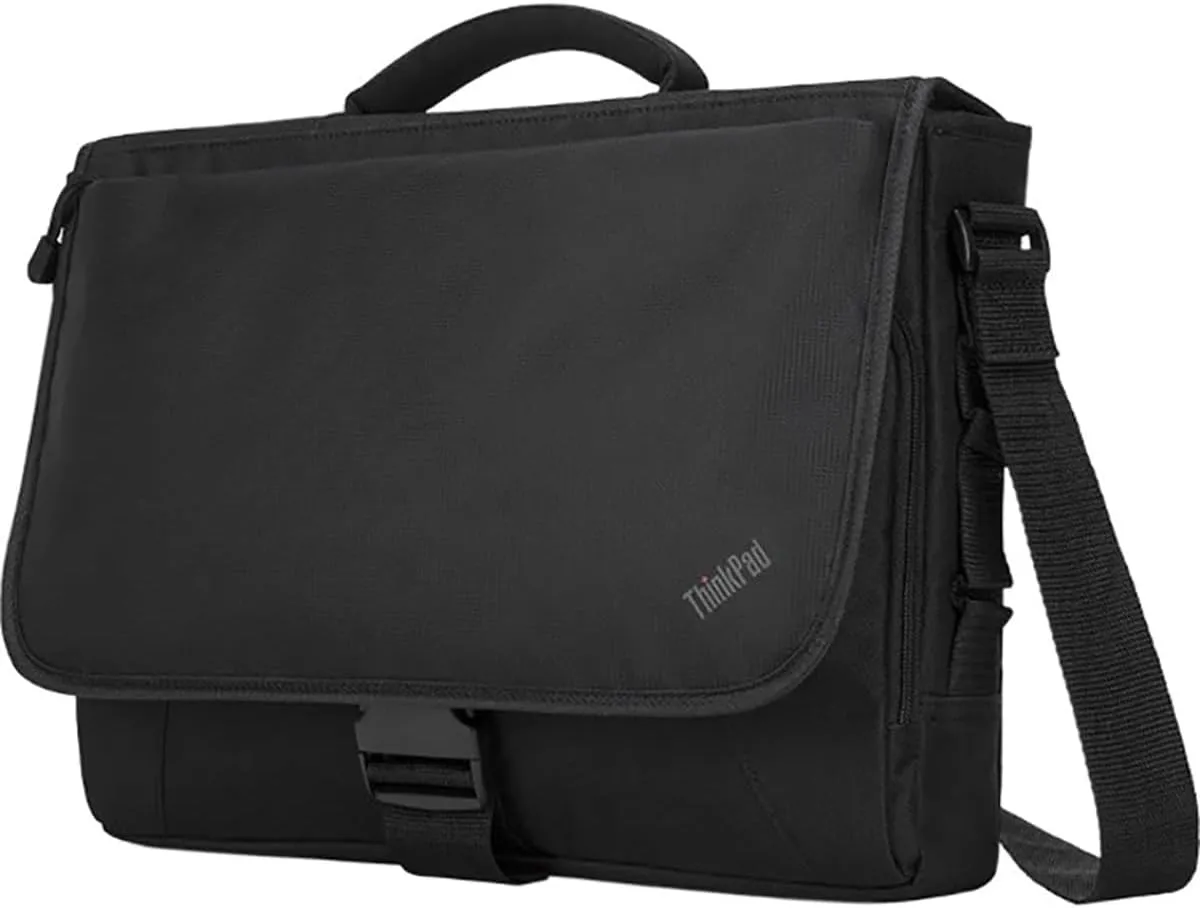 Lenovo ThinkPad 15.6in Essential Messenger Laptop Carrying Case - Black