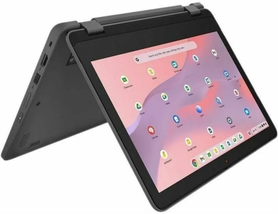 Lenovo 300e Yoga Chromebook Gen 4 82W2002GUS 11.6" Touchscreen Convertible 2 in 1 Chromebook - HD