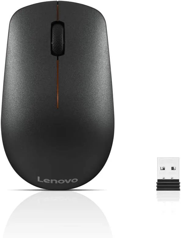 Lenovo 400 Wireless Optical Mouse, Black (GY50R91293)