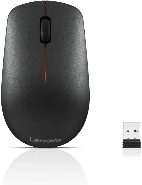Lenovo 400 Wireless Optical Mouse, Black (GY50R91293)