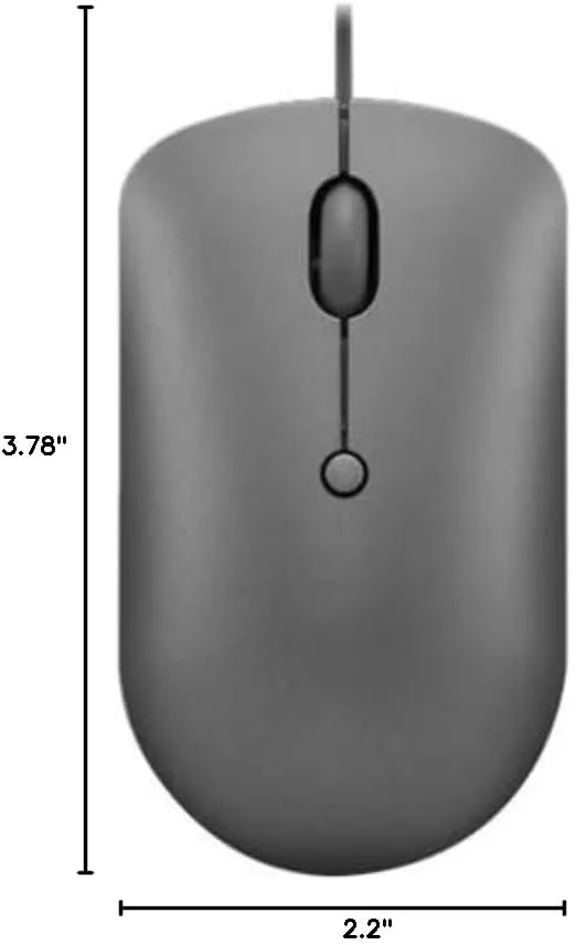 Lenovo USB-C Compact Wired Mouse