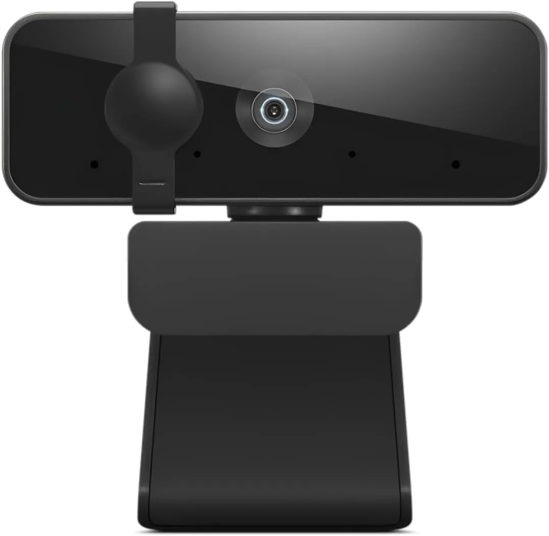 LENOVO FHD 1080P Webcam with Dual Microphones and Privacy Shutter