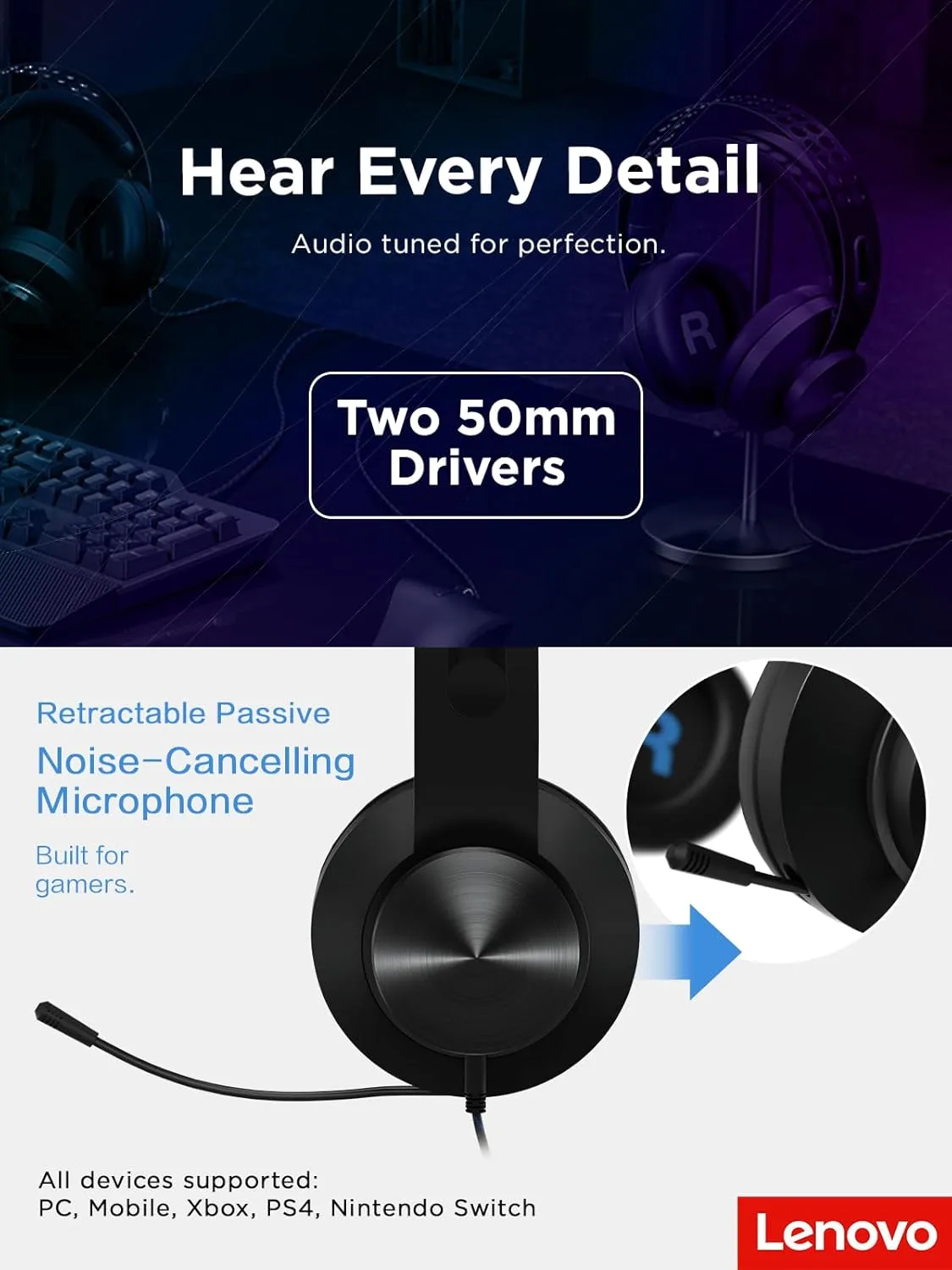 Lenovo Legion Gaming Headset