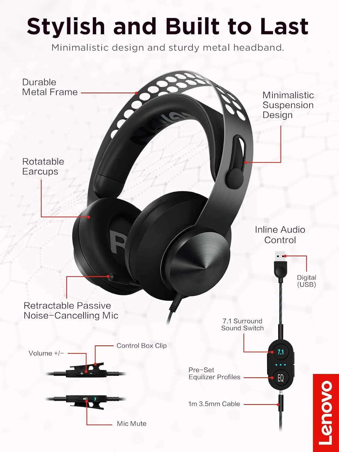 Lenovo Legion Gaming Headset