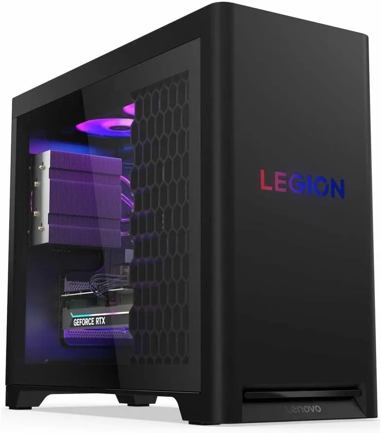 Lenovo Legion T5 30IAS10 90YA0073US Gaming Desktop Computer - Intel Core Ultra 7 265F - 16 GB - 1 TB SSD - Tower - Eclipse Black - Intel B860 Chip - Windows 11 Pro - NVIDIA GeForce RTX 5060 8 GB GDDR7
