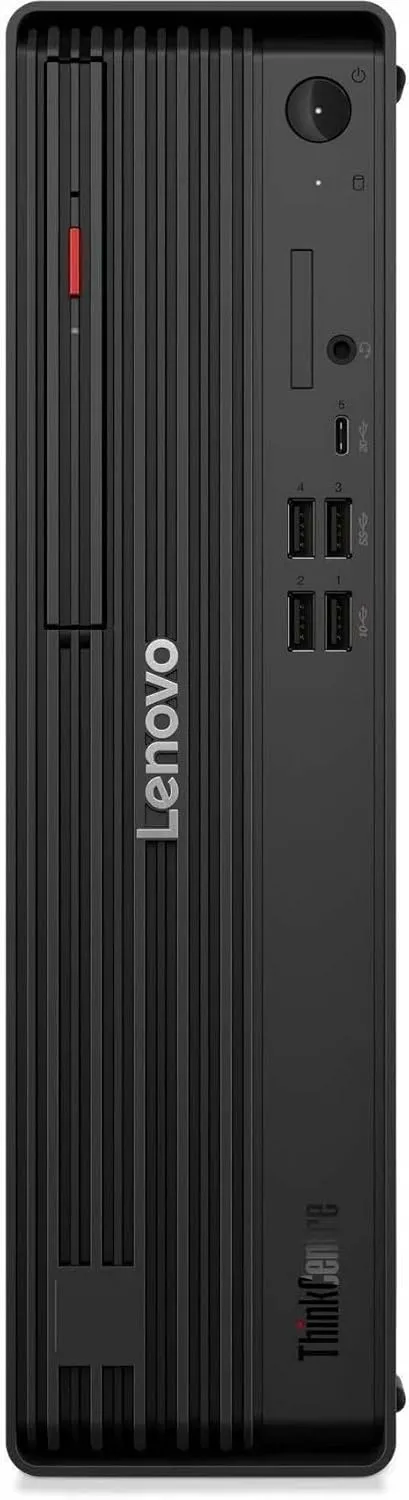 Lenovo ThinkCentre M70s Gen 6 12YK001AUS Desktop AI Computer - Intel Core Ultra 5 225-16 GB - 512 GB SSD - Small Form Factor - Black - Intel Q870 Chip - Windows 11 Pro - Intel DDR5 SDRAM - DVD-Write