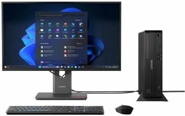 Lenovo ThinkCentre M70s Gen 6 12YK001AUS Desktop AI Computer - Intel Core Ultra 5 225-16 GB - 512 GB SSD - Small Form Factor - Black - Intel Q870 Chip - Windows 11 Pro - Intel DDR5 SDRAM - DVD-Write
