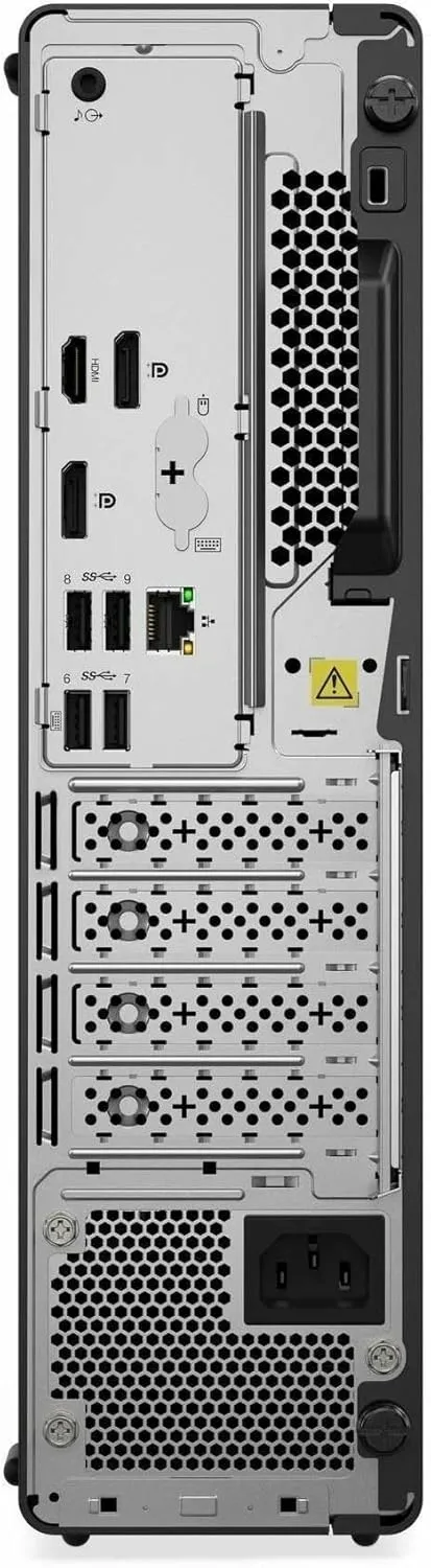 Lenovo ThinkCentre M70s Gen 6 12YK001AUS Desktop AI Computer - Intel Core Ultra 5 225-16 GB - 512 GB SSD - Small Form Factor - Black - Intel Q870 Chip - Windows 11 Pro - Intel DDR5 SDRAM - DVD-Write