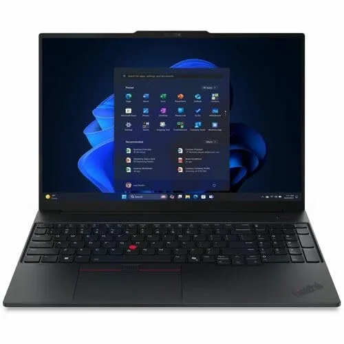 Lenovo ThinkPad E16 Gen 3 21TF0027US 16-inch Notebook, Core 7 240H, 16GB, 512GB SSD, WUXGA