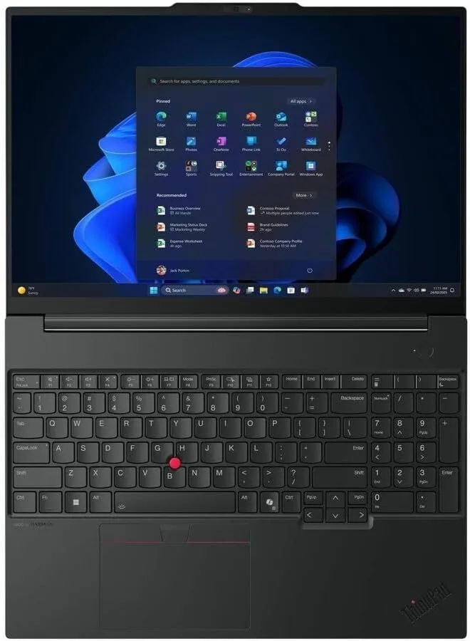 Lenovo ThinkPad E16 Gen 3 21TF001HUS 16" WUXGA Notebook - Intel Core 5 210H, 16GB, 256GB SSD