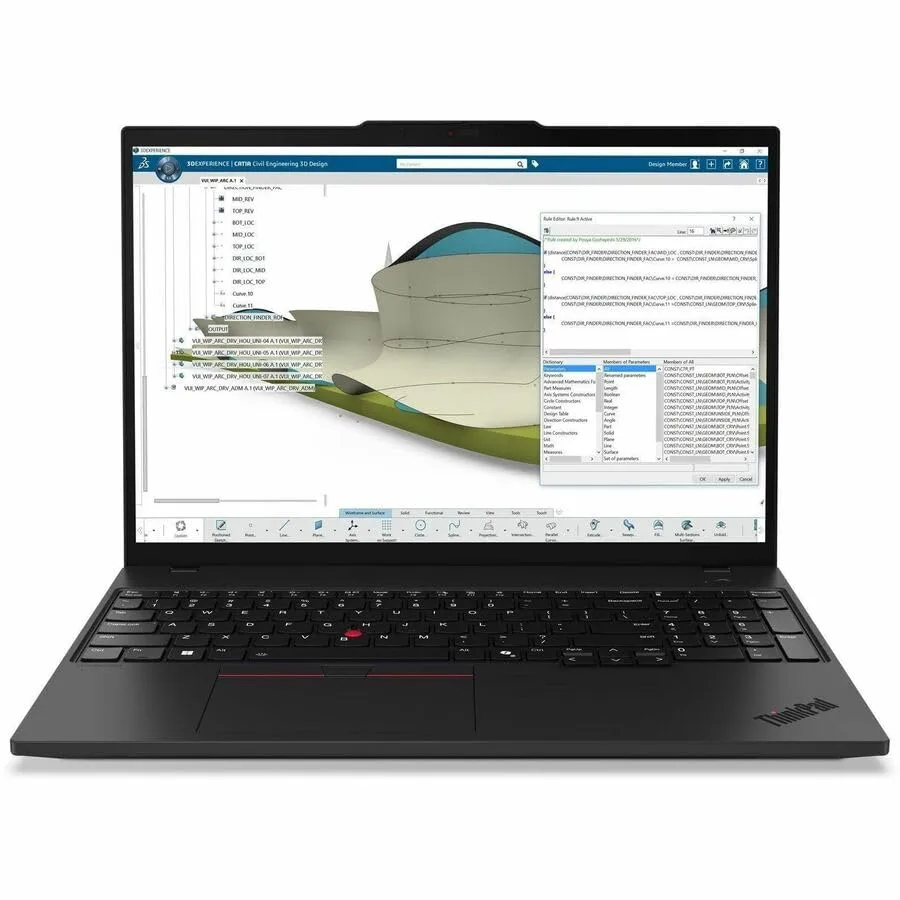 Lenovo ThinkPad P16s Gen 4 16" Ryzen AI 7 PRO 350 32GB 512GB SSD - Black