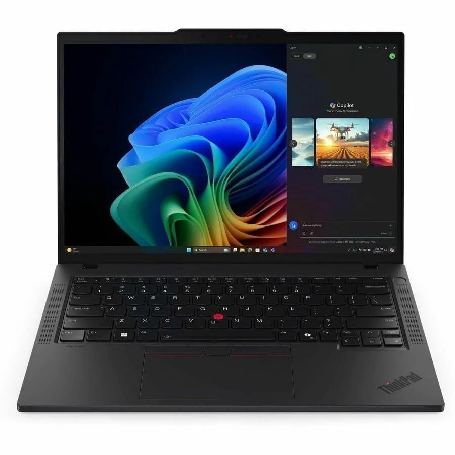 Lenovo ThinkPad T14 Gen 6 21QJ00CTUS 14-inch Touchscreen Notebook - AMD Ryzen AI 7 PRO, 32GB, 512GB SSD - Black