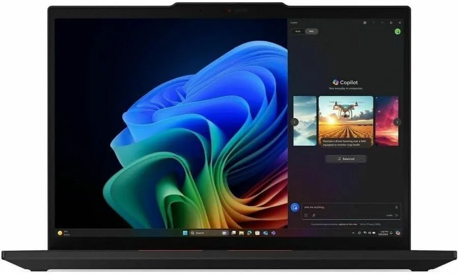 Lenovo ThinkPad T14 Gen 6 21QJ00CTUS 14-inch Touchscreen Notebook - AMD Ryzen AI 7 PRO, 32GB, 512GB SSD - Black