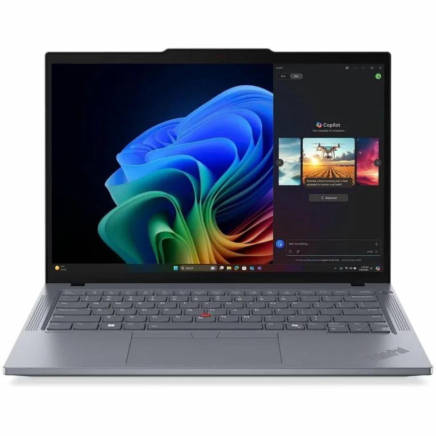 Lenovo ThinkPad T14 Gen 6 21QJ00CRUS 14" Copilot+ PC Notebook - WUXGA - AMD Ryzen AI 5 PRO 340-16 GB - 256 GB SSD - English Keyboard - Gray