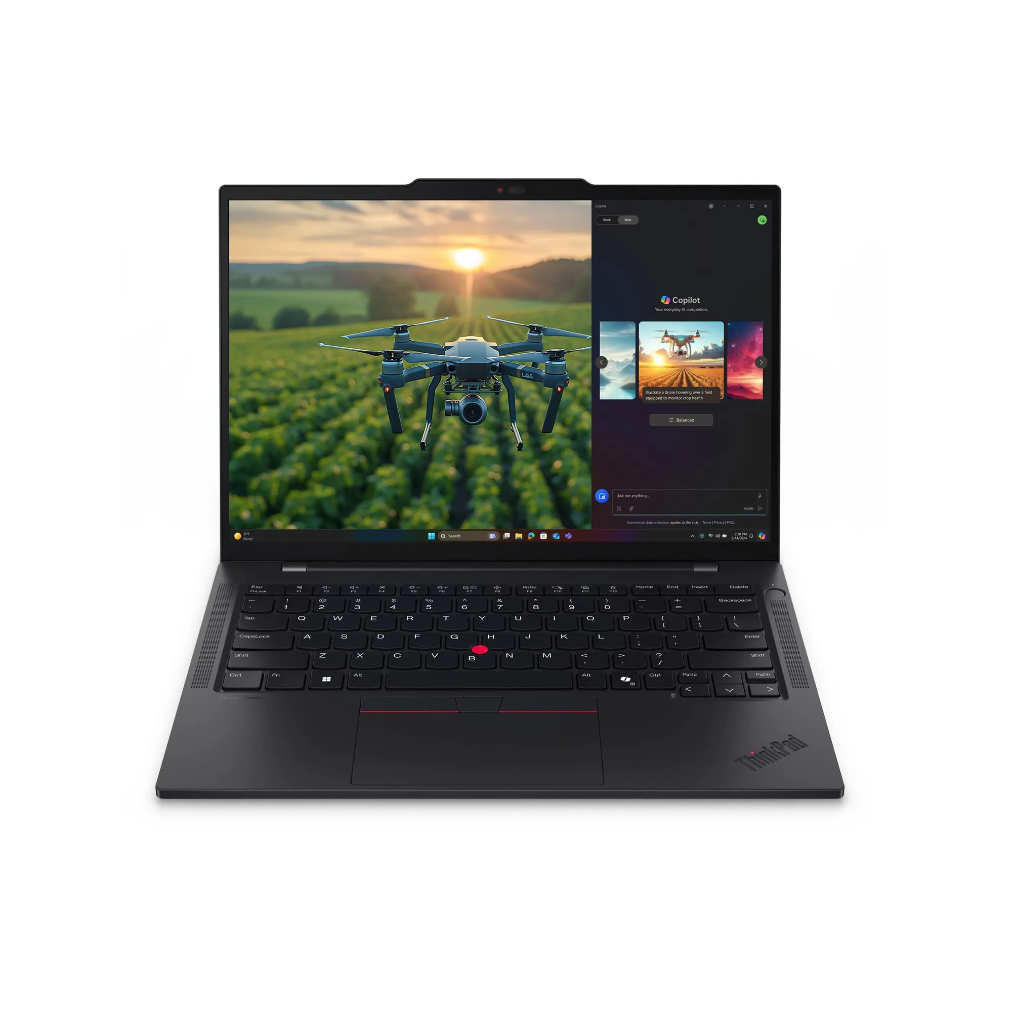 Lenovo ThinkPad T14s Gen 6 - 14" WUXGA Laptop - 32GB / 1TB - Snapdragon X Elite - Black