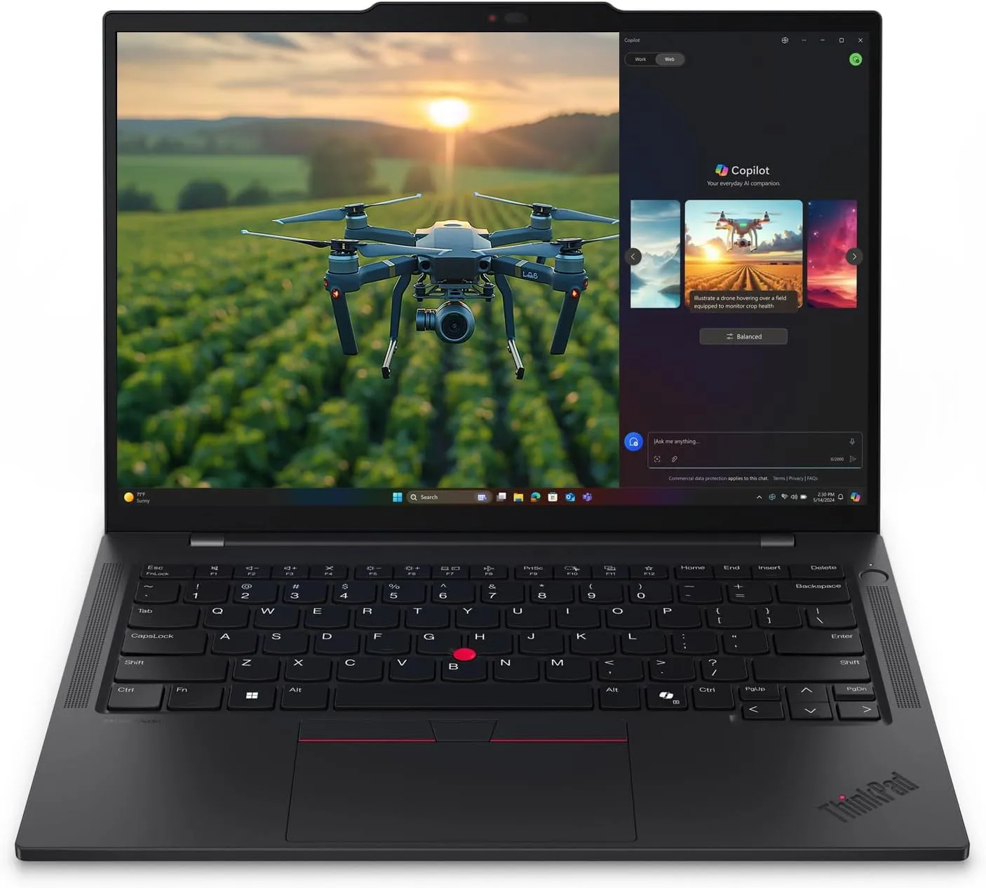 Lenovo ThinkPad T14s Gen 6 - 14" WUXGA Laptop - 32GB / 1TB - Snapdragon X Elite - Black