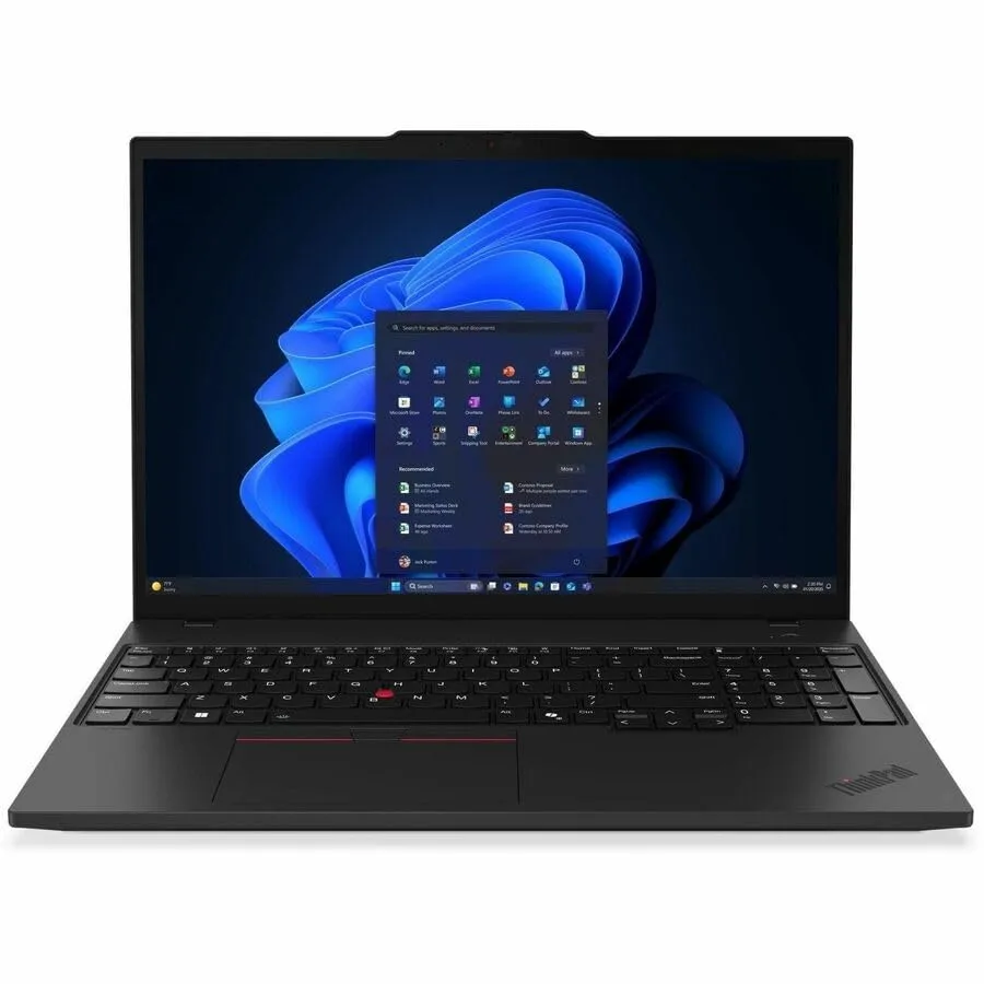 Lenovo ThinkPad T16 Gen 4 21QN0046US 16 inch Touchscreen Copilot+ PC Notebook - AMD Ryzen AI 7 PRO, 32GB, 512GB SSD, WUXGA, Windows 11 Pro