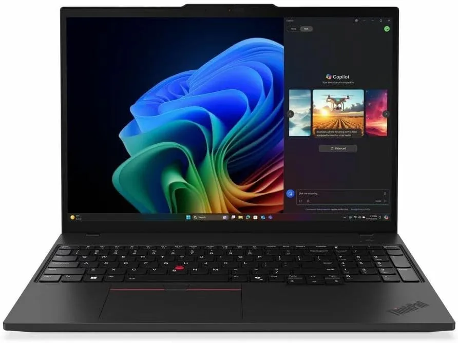 Lenovo ThinkPad T16 Gen 4 21QN0045US 16" Copilot+ PC Notebook - WUXGA - AMD Ryzen AI 5 PRO 340-16 GB - 256 GB SSD - English Keyboard - Black