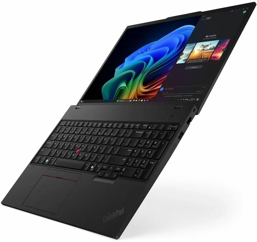 Lenovo ThinkPad T16 Gen 4 21QN0045US 16" Copilot+ PC Notebook - WUXGA - AMD Ryzen AI 5 PRO 340-16 GB - 256 GB SSD - English Keyboard - Black