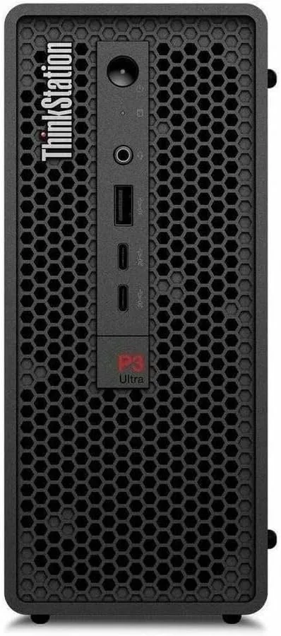 Lenovo ThinkStation P3 Ultra Gen 2 30J50033US Workstation - 1 x Intel Core Ultra 9 2nd Gen 285 - 32 GB - 1 TB SSD - SFF - Black