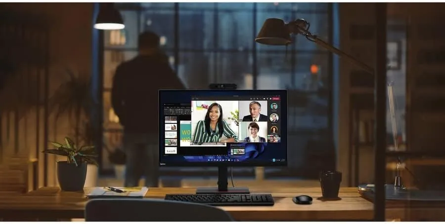 Lenovo ThinkVision MC60 Webcam - Black - USB Type A - 1 Pack(s)