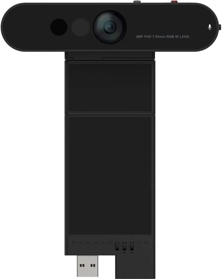 Lenovo ThinkVision MC60 Webcam - Black - USB Type A - 1 Pack(s)