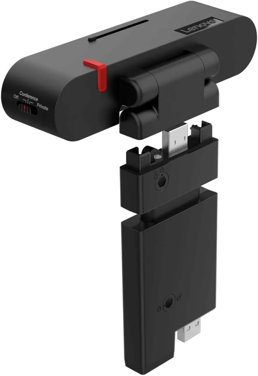 Lenovo ThinkVision MC60 Webcam - Black - USB 2.0
