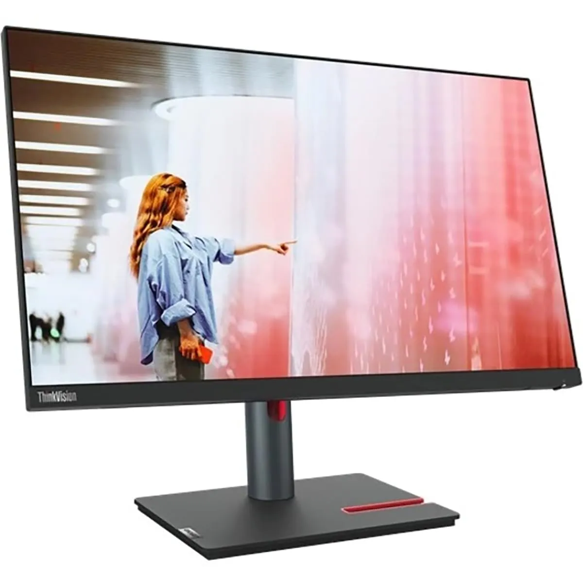 Lenovo ThinkVision P24q-30 24in Class WQHD LED Monitor - 16:9 - Raven Black - 23.8in Viewable