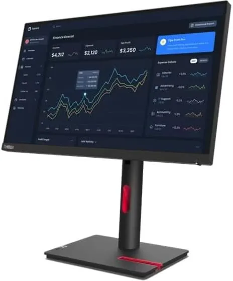 Lenovo ThinkVision T22i-30 21.5" (22" Class) Full HD IPS Monitor