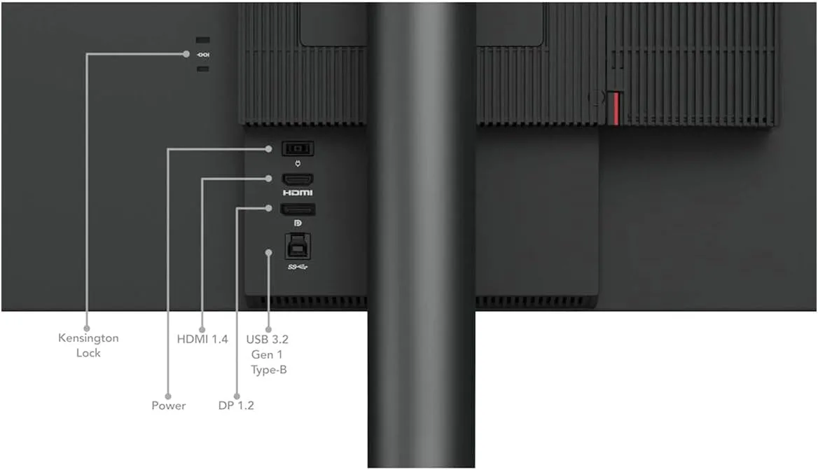 Lenovo ThinkCentre Tiny-In-One 24 Gen 5 24in Class Webcam Full HD LED Monitor - 16:9 - Black - 23.8in Viewable - 12NAGAR1US