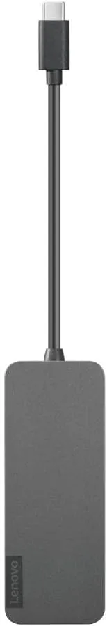 Lenovo USB-C to 4 Port USB-A Hub - USB Type C - External - 4 USB Port(s) - 4 USB 3.0 Port(s)