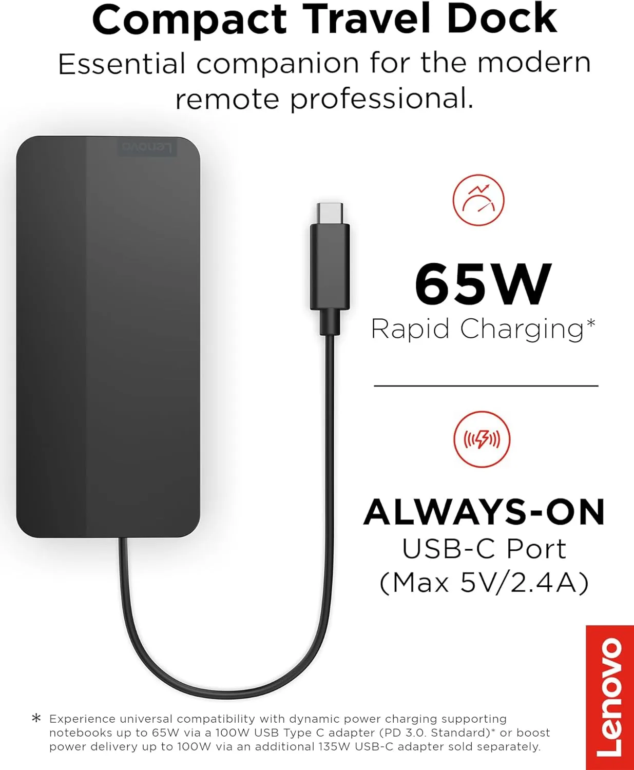 Lenovo USB-C Dual Display Dock