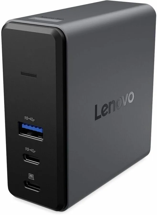 Lenovo USB-C GaN Travel Dock with 65W Integrated Power