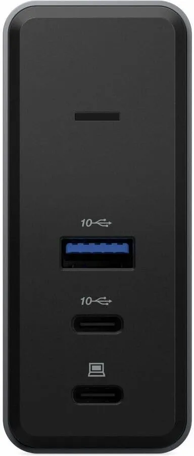 Lenovo USB-C GaN Travel Dock with 65W Integrated Power