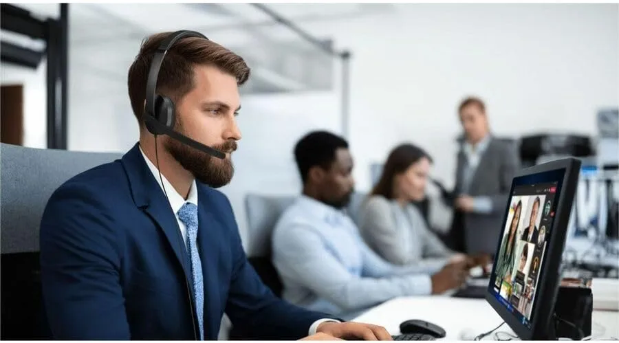 Lenovo Wired VoIP Headset 5000 - Microsoft Teams Certified - Stereo - USB Type A/C
