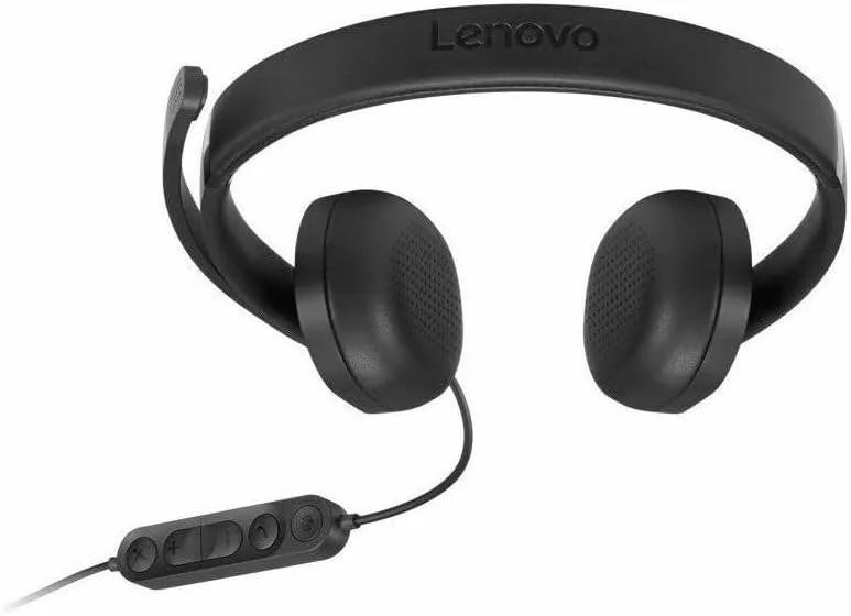 Lenovo Wired VoIP Headset 5000 - Microsoft Teams Certified - Stereo - USB Type A/C