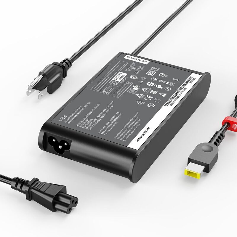 Lenovo 170W Charger Square Tip - New Shape