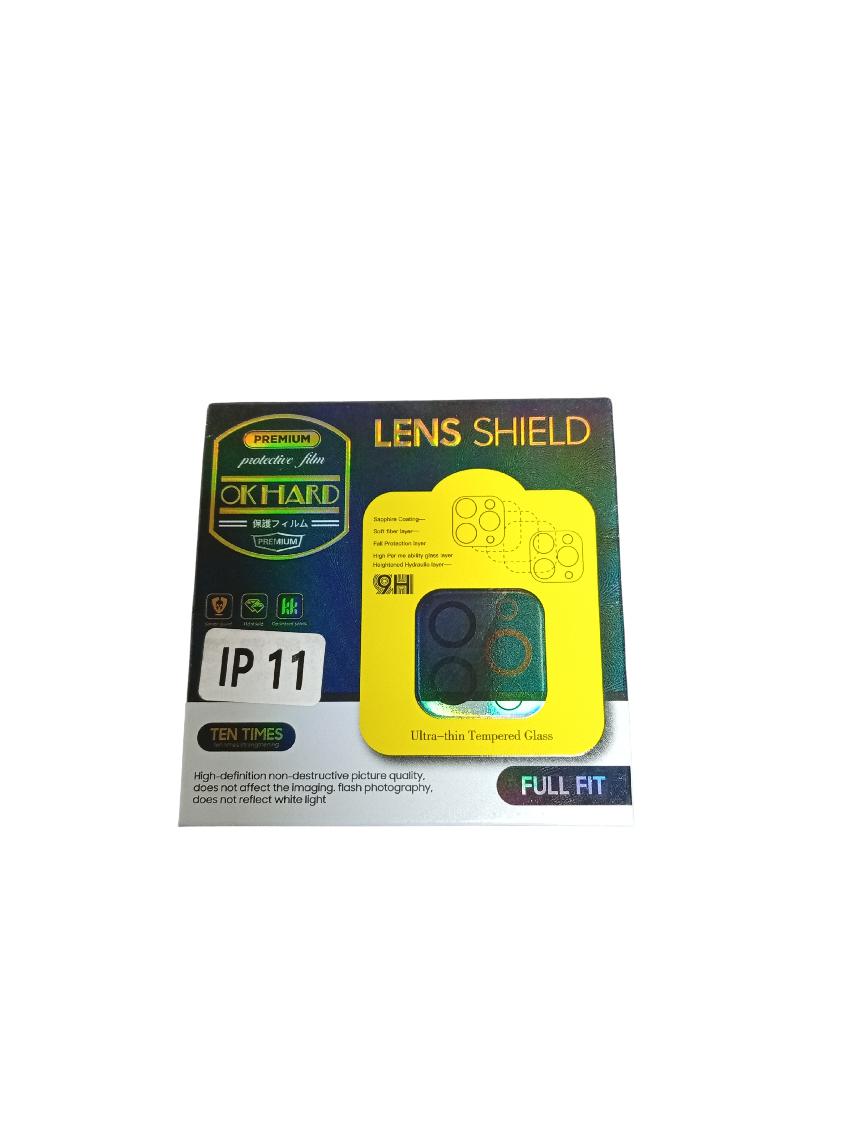 Ok Hard Lens Shield for IPhone 11 Protect Your Camera From Scratch And Breakage.