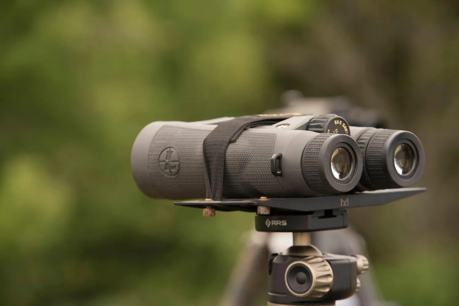 Leupold Binocular Tripod Adapter Tray, Black, Mount: 1/4-20