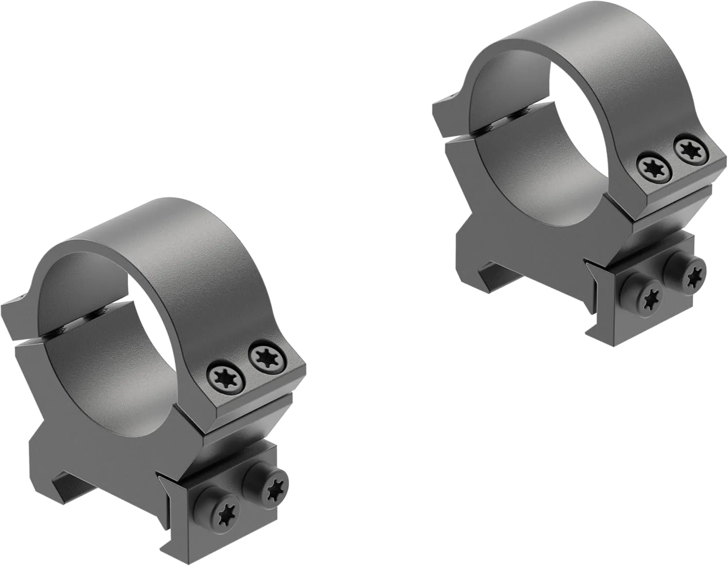Leupold PRW2 Weaver-Style Cross-Slot Scope Rings Matte