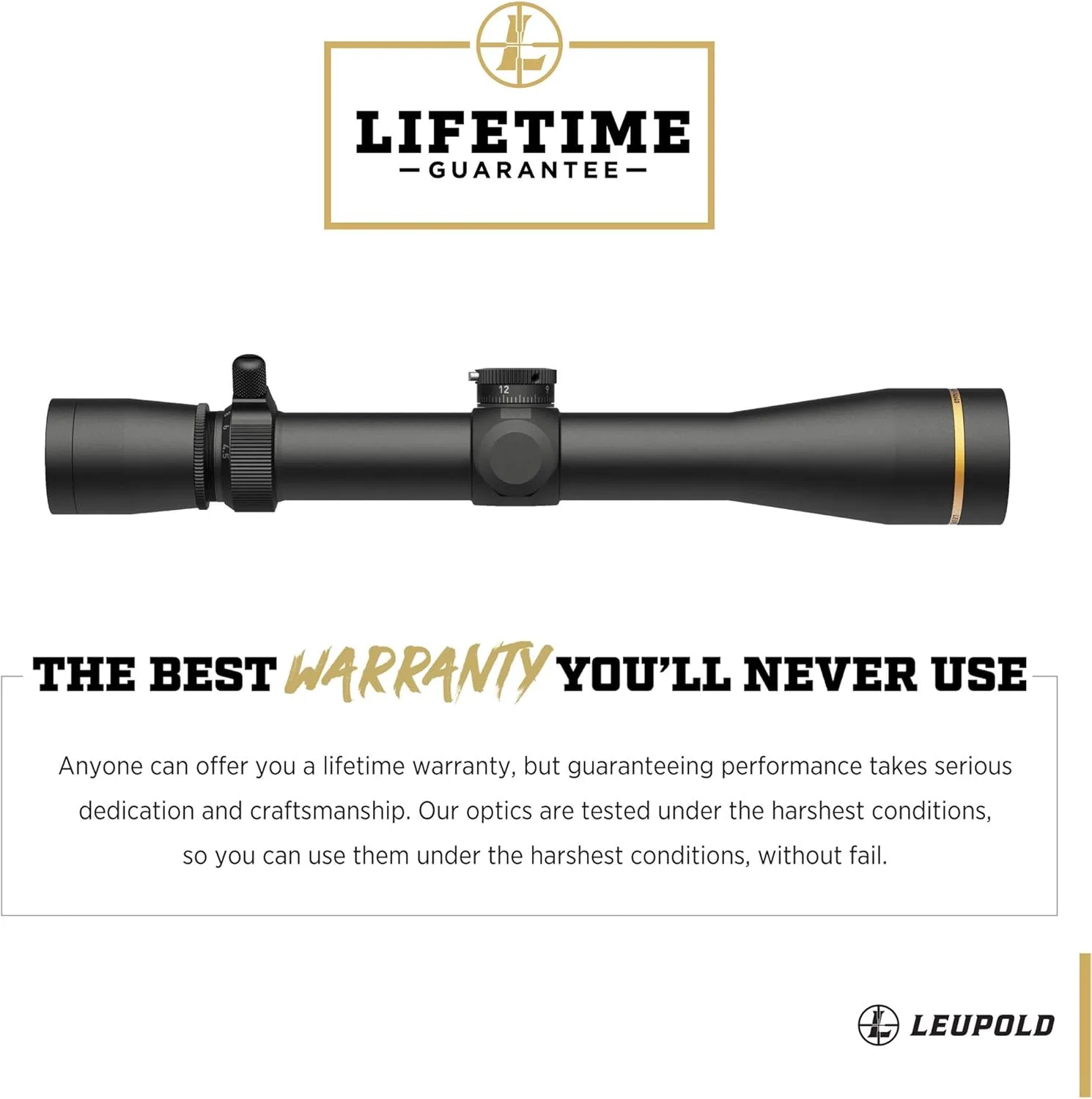 Leupold VX-3HD Riflescope with CDS-ZL ZeroLock Dial