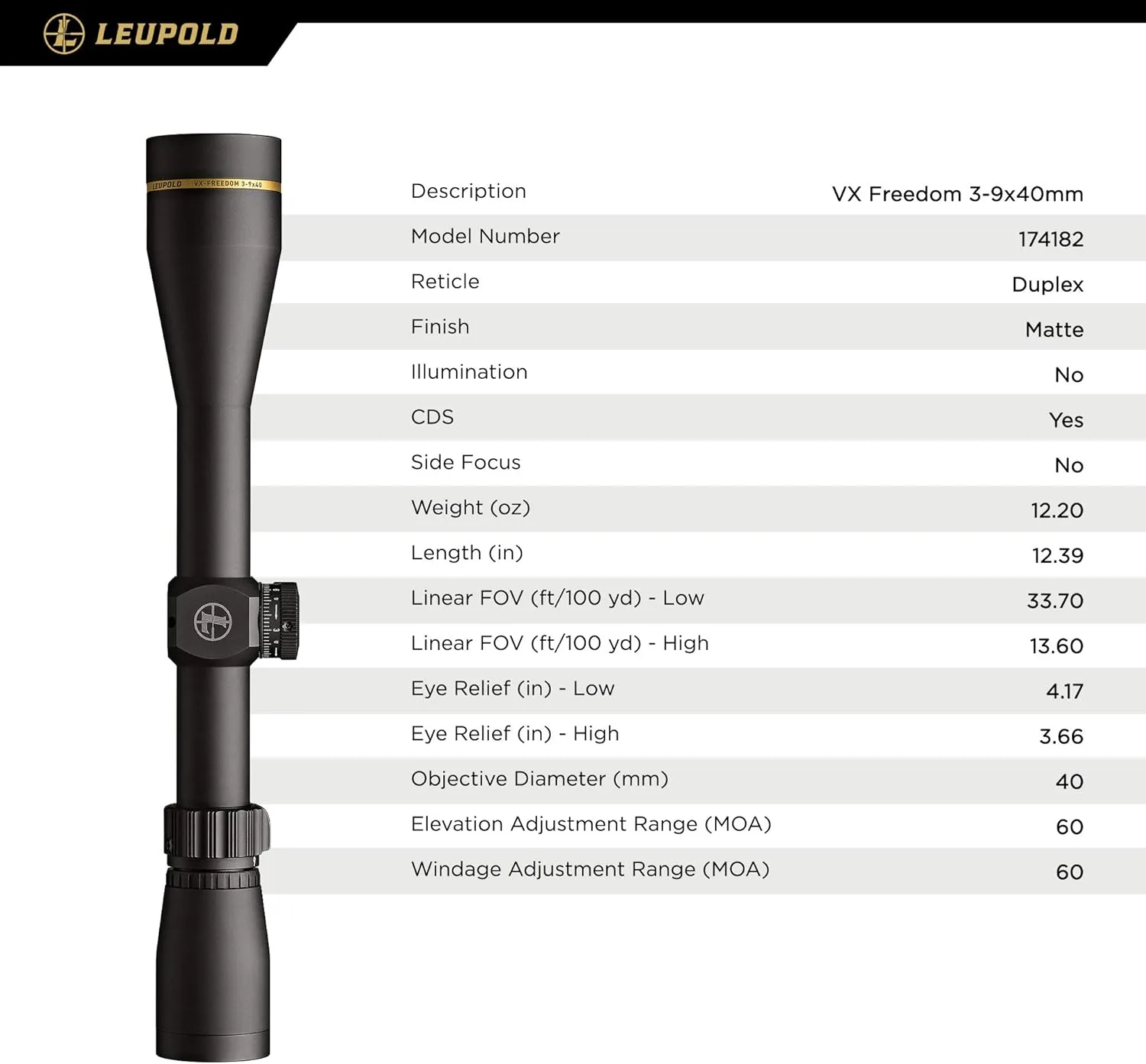 Leupold VX-Freedom Riflescope