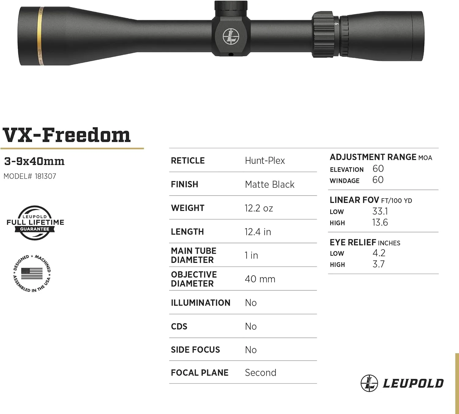 Leupold VX-Freedom Riflescope