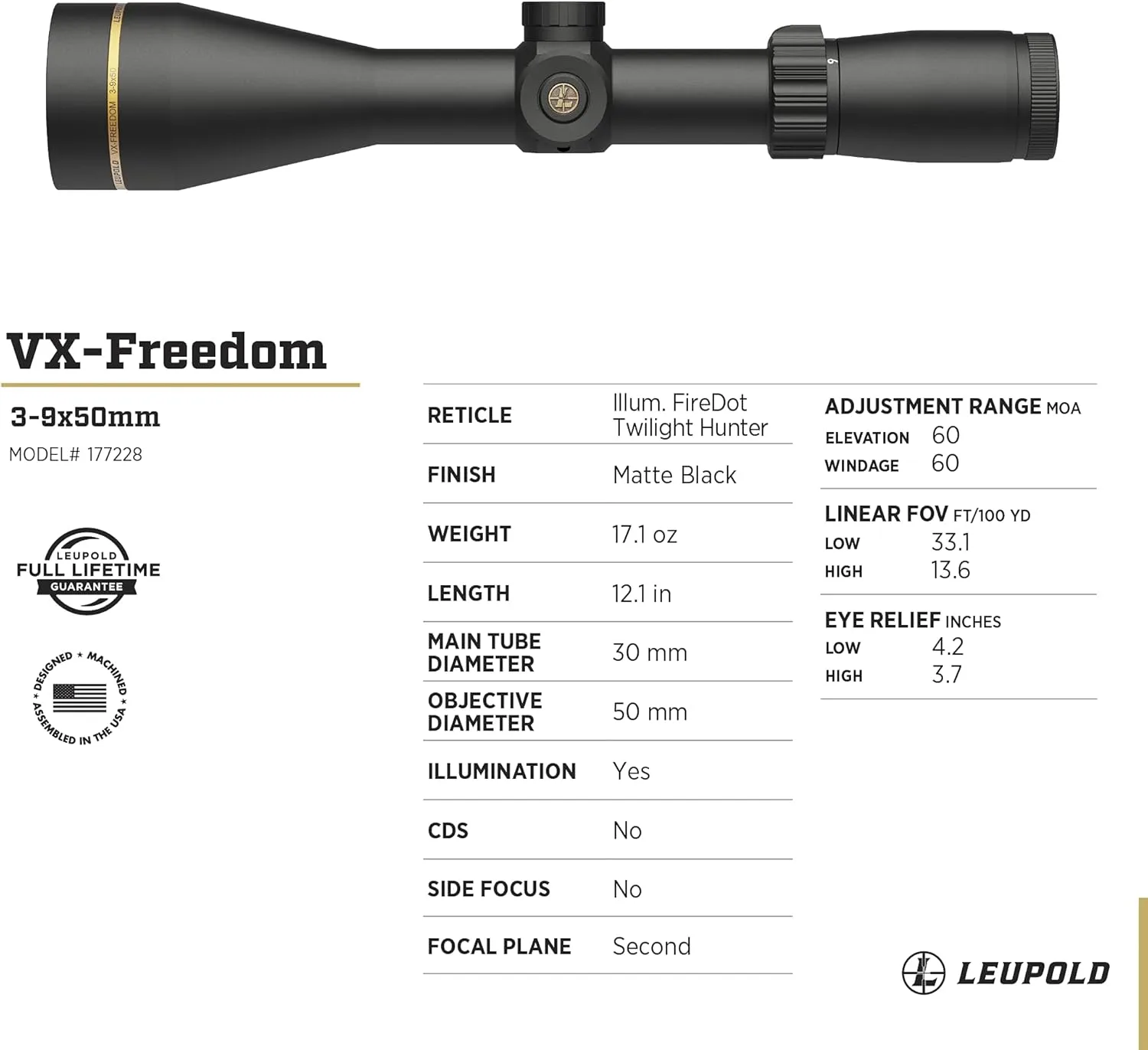 Leupold VX-Freedom Riflescope