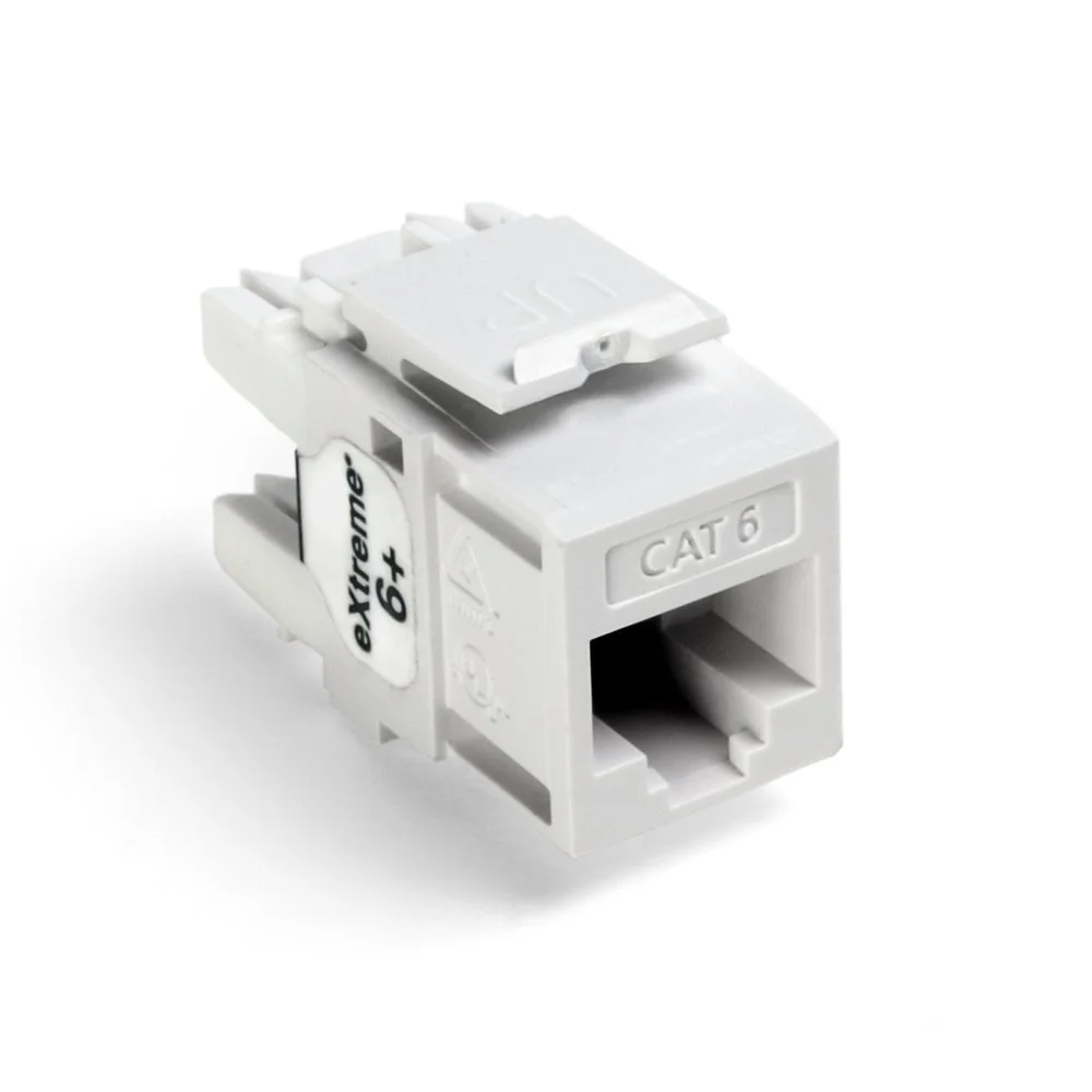 Leviton Extreme 6+ QuickPort Connector, CAT 6