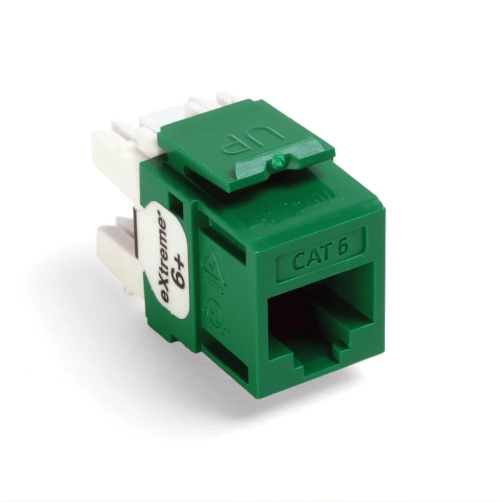 Leviton Extreme 6+ QuickPort Connector, CAT 6