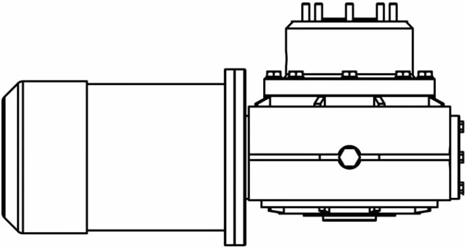 Lewmar V4/C4 Motor Gearbox - 24V