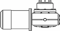 Lewmar V4/C4 Motor Gearbox - 24V
