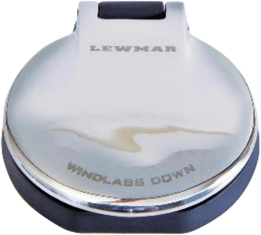 Lewmar Deck Foot Switch - Windlass Down - Stainless Steel