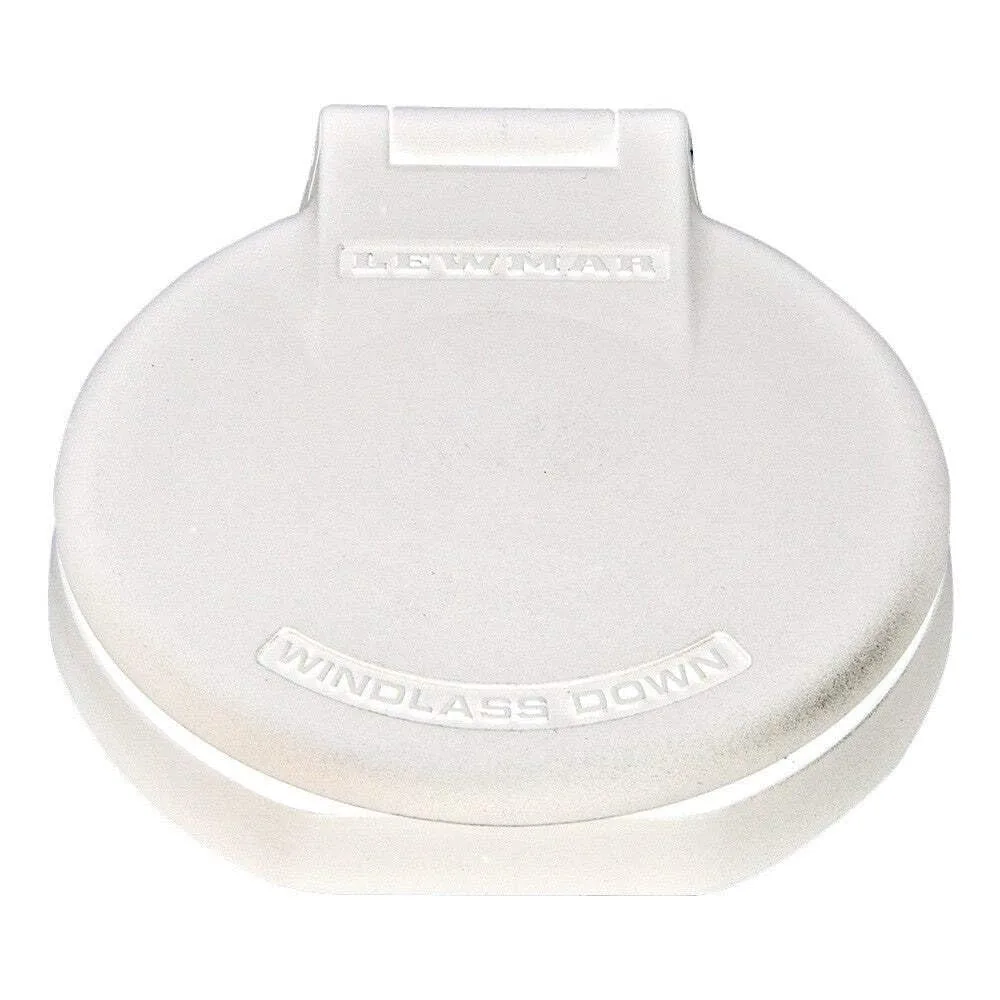 Lewmar Deck Foot Switch - Windlass Down for 12V/24V, White - 68000918